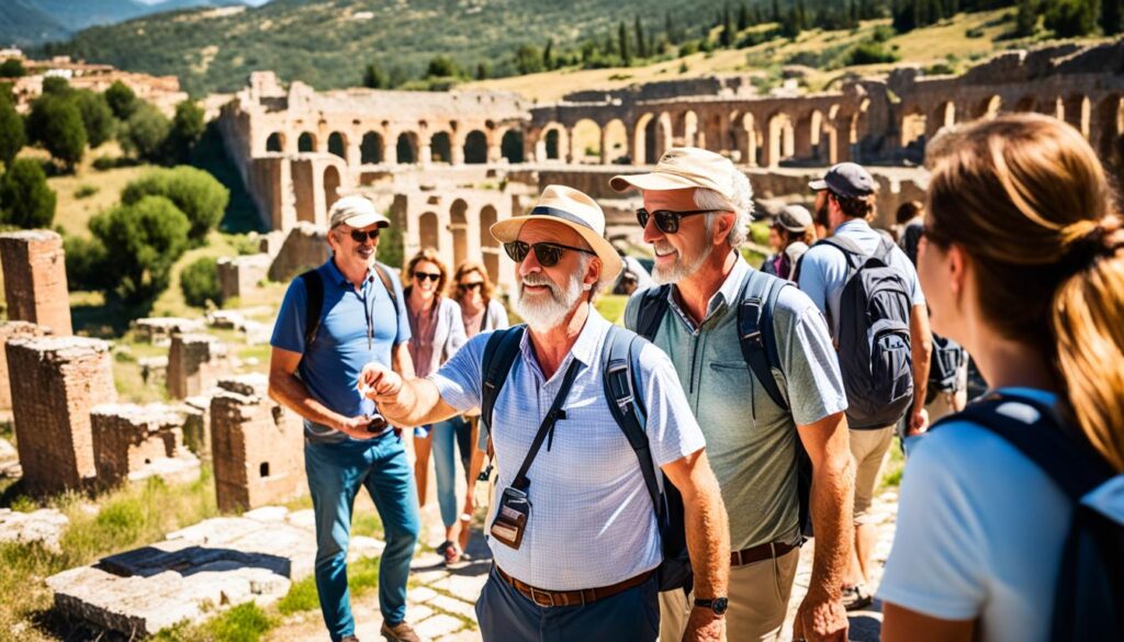 Guided Tours at Heraclea Lyncestis Guided Tours at Heraclea Lyncestis