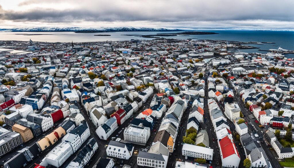 Hallgrimskirkja tower views Hallgrimskirkja tower views