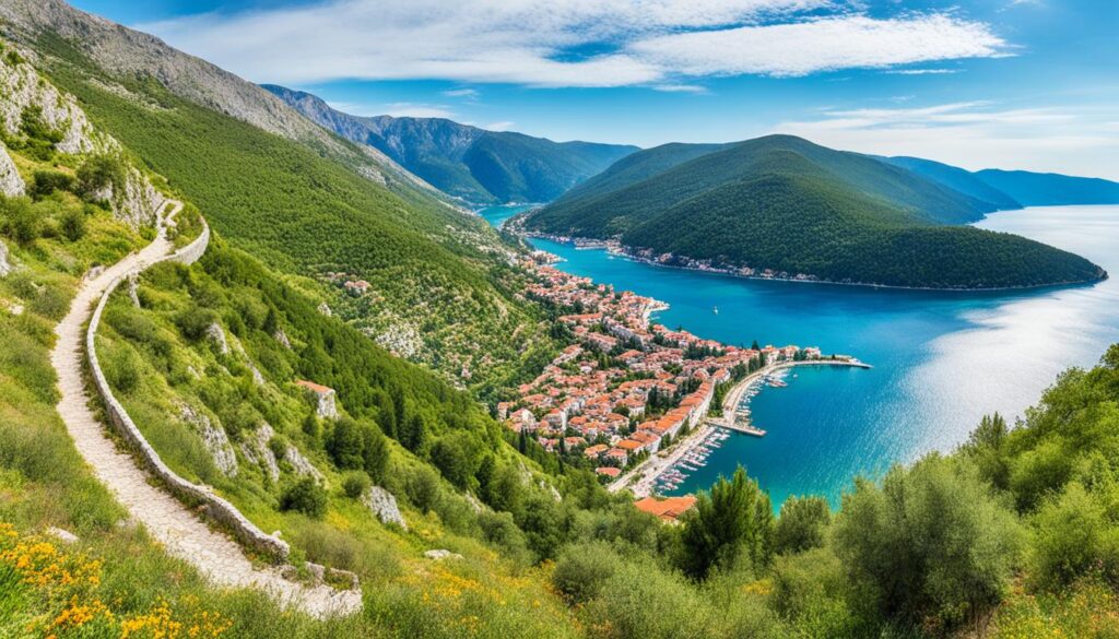 Herceg Novi hiking trails Herceg Novi hiking trails