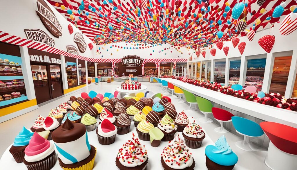 Hershey dessert attractions