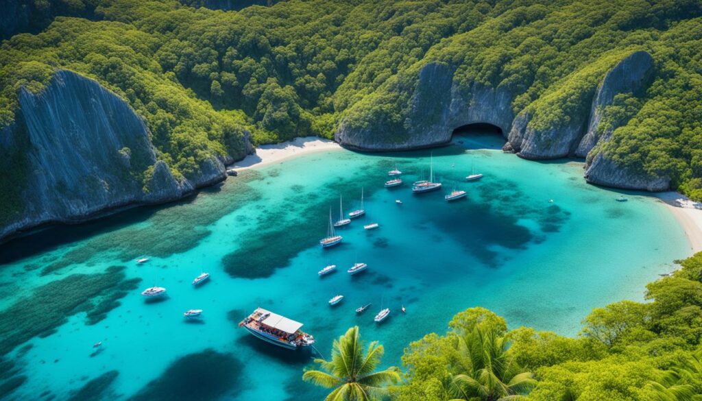 Hidden beach boat tours Saranda