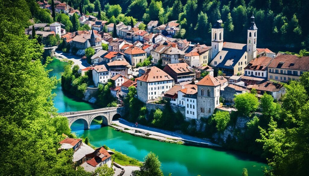 Hidden historical gems in Jajce town center