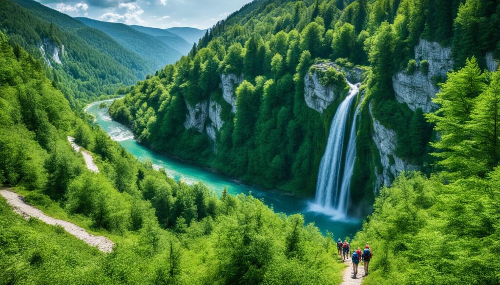 Hiking around Jajce Hiking around Jajce