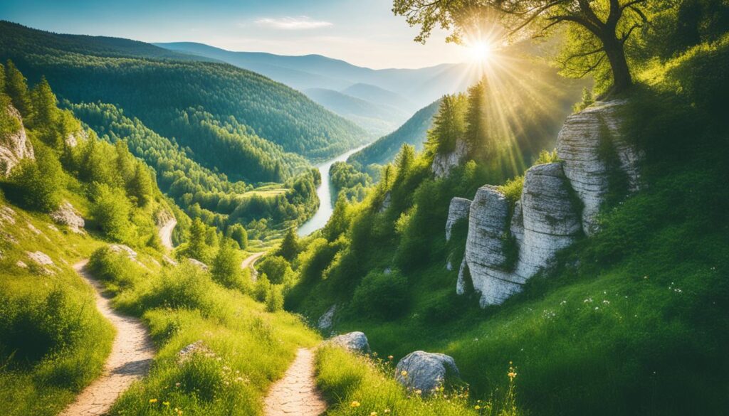 Hiking around Jajce Hiking around Jajce