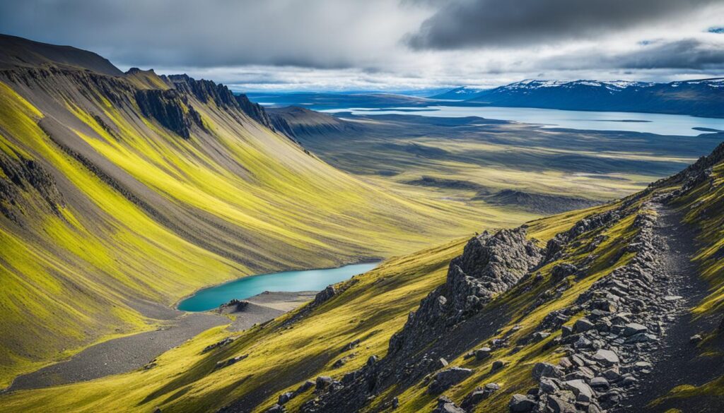 Hiking trails near Akureyri