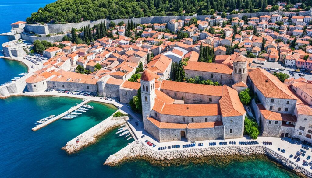 Historic landmarks in Budva Historic landmarks in Budva