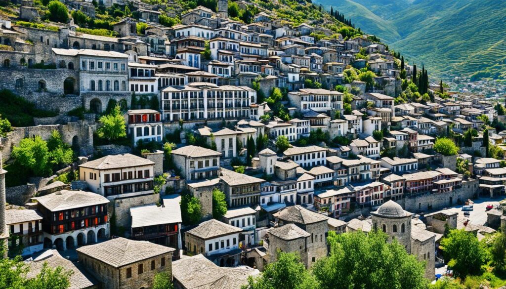 Historical sites Gjirokaster