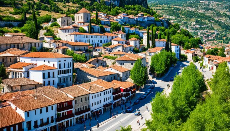How easy is it to get around Berat on foot or by bike?