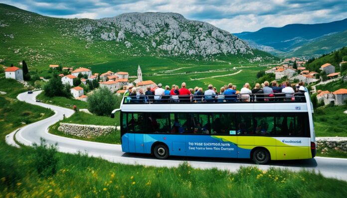 How to get from Trebinje to Mostar by public transportation?