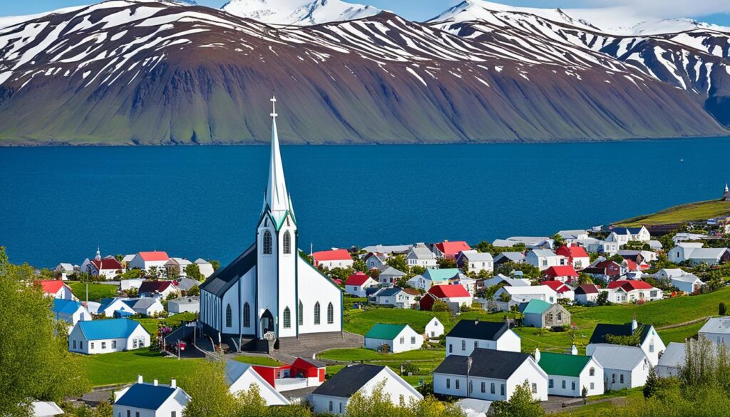 Husavik Church Landmarks Husavik Church Landmarks