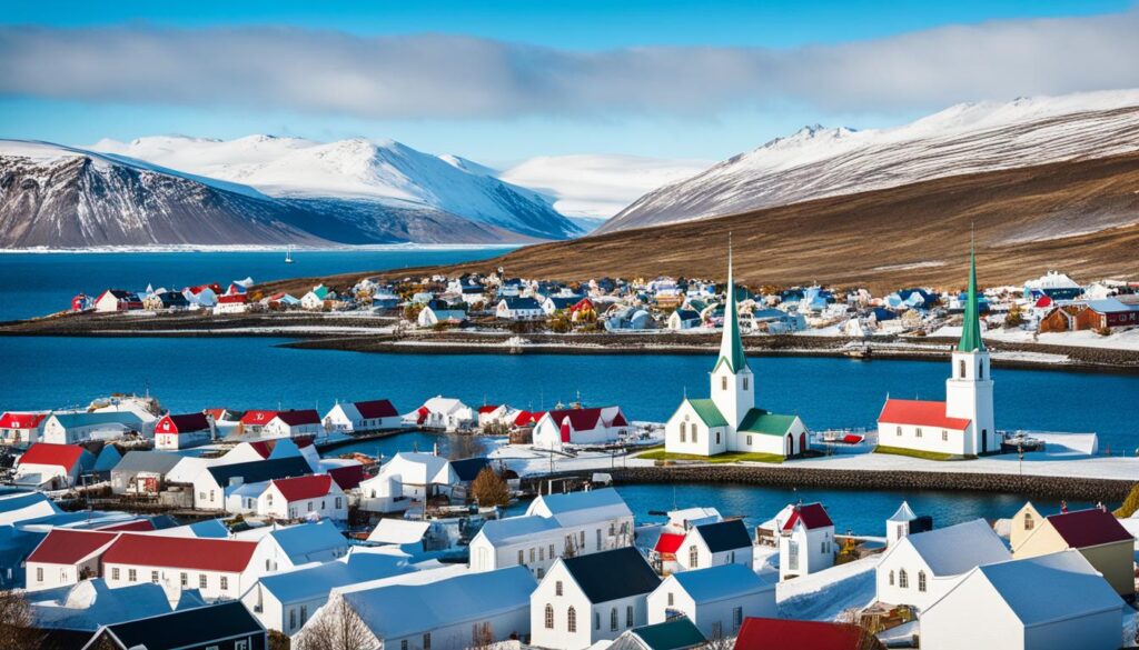 Husavik church landmarks Husavik church landmarks