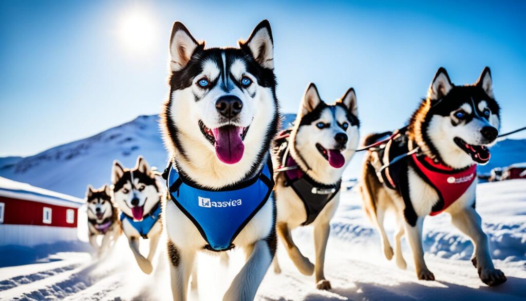 Husavik dog sledding Husavik dog sledding