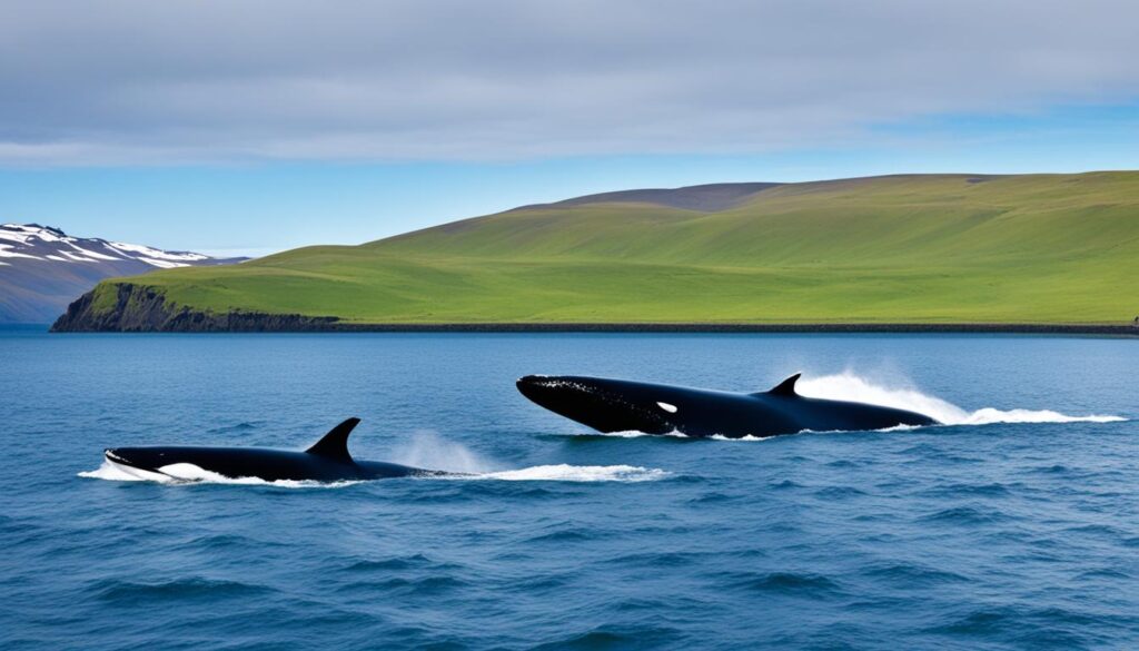 Husavik whale watching