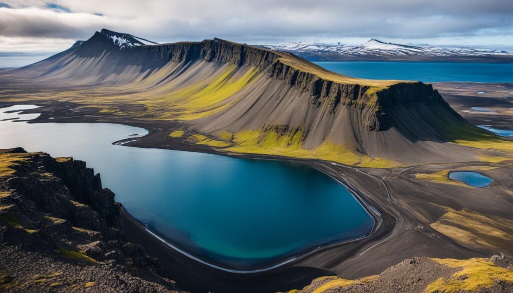 Husavikurfjall Mountain