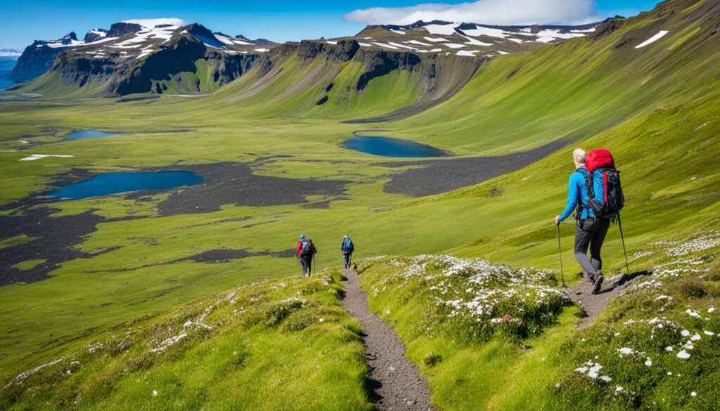 Iceland hiking trails Iceland hiking trails