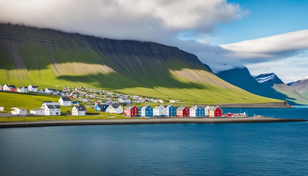 Ideal weather for visiting Ísafjörður Ideal weather for visiting Ísafjörður