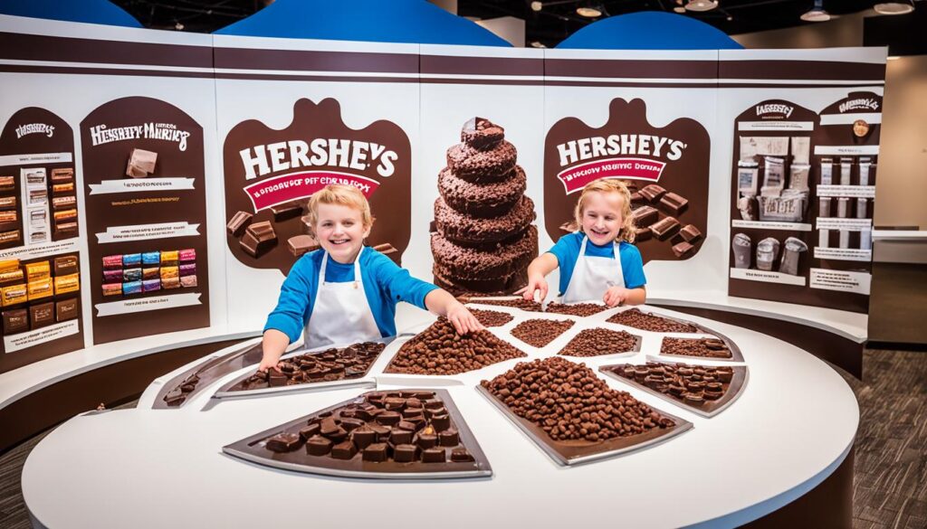 Interactive Exhibits at Hershey Story Interactive Exhibits at Hershey Story