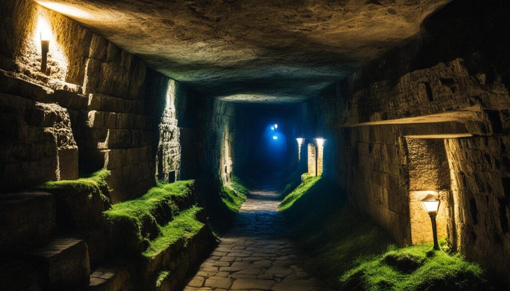 Jajce catacombs tour Jajce catacombs tour