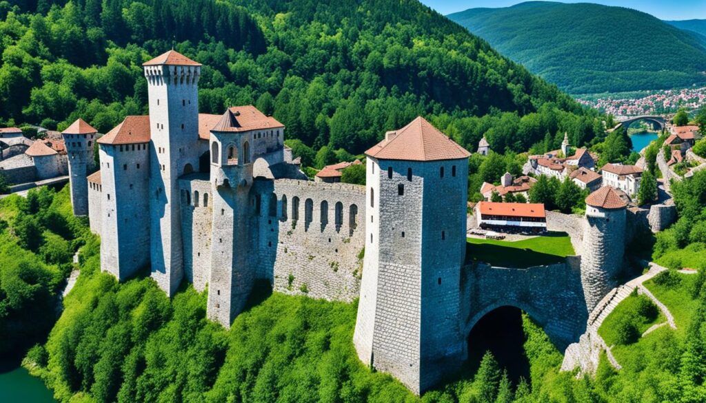 Jajce fortress architecture Jajce fortress architecture