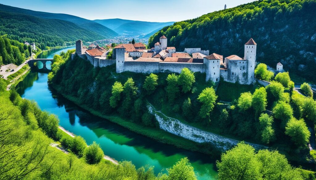 Jajce fortress visit Jajce fortress visit