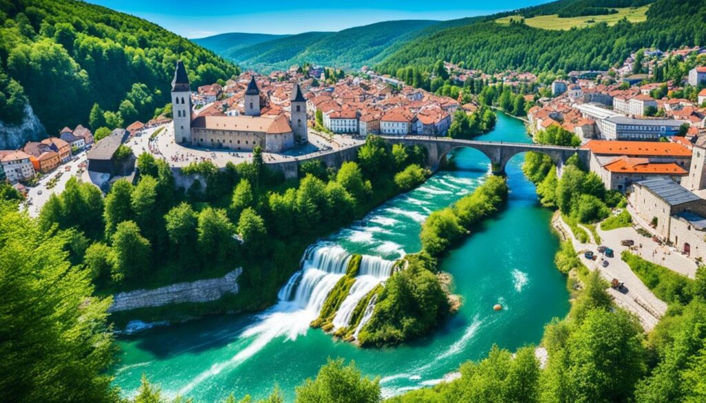 Jajce sightseeing Jajce sightseeing