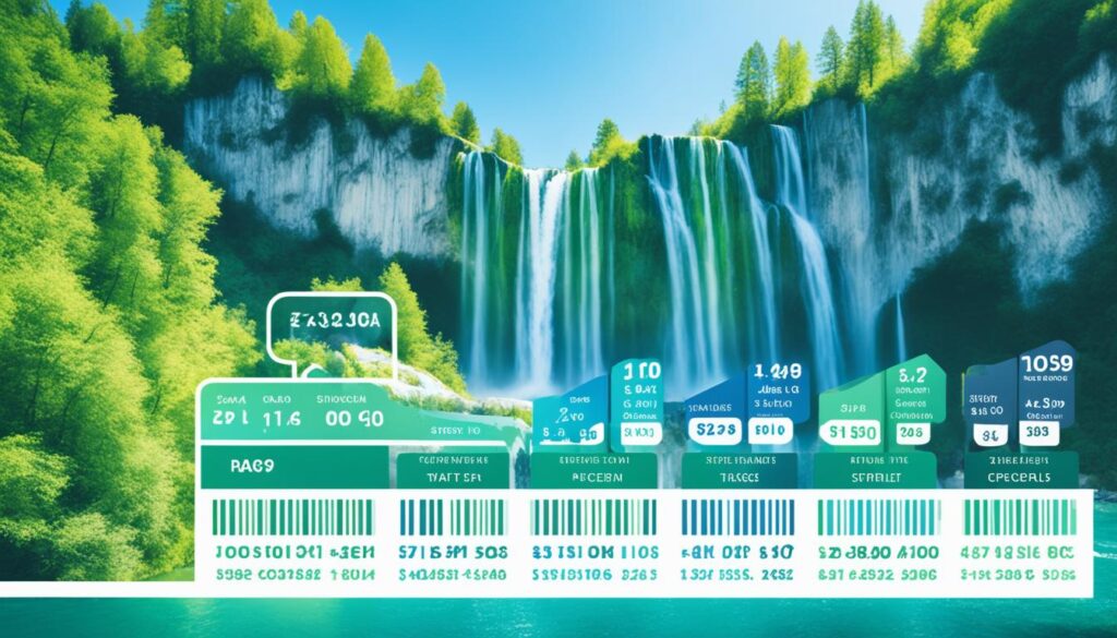 Jajce waterfall ticket prices Jajce waterfall ticket prices