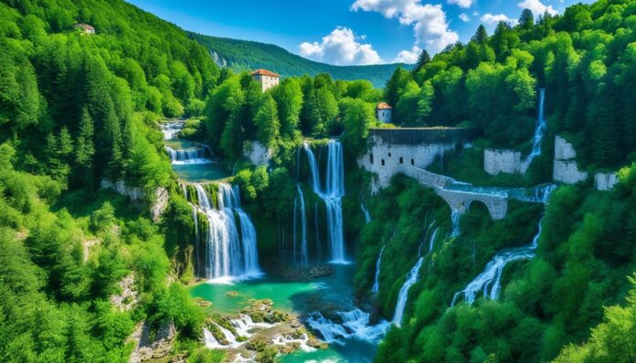 Jajce waterfalls: best way to access and explore?