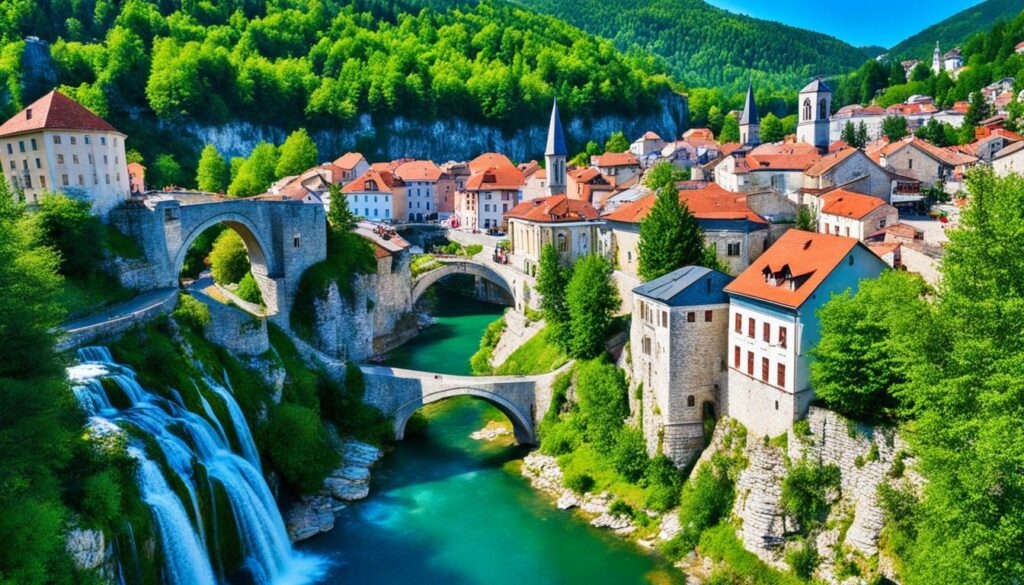 Jajce's Old Town Jajce's Old Town