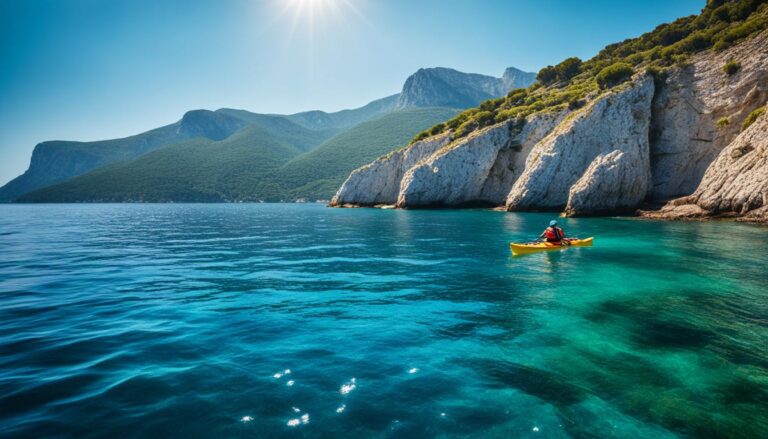 Kayaking adventures along the Budva Riviera