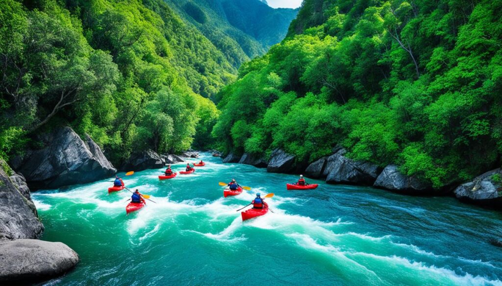Kayaking in Shkoder Kayaking in Shkoder