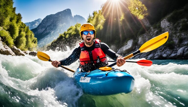Kayaking or rafting adventures on the Neretva River near Mostar