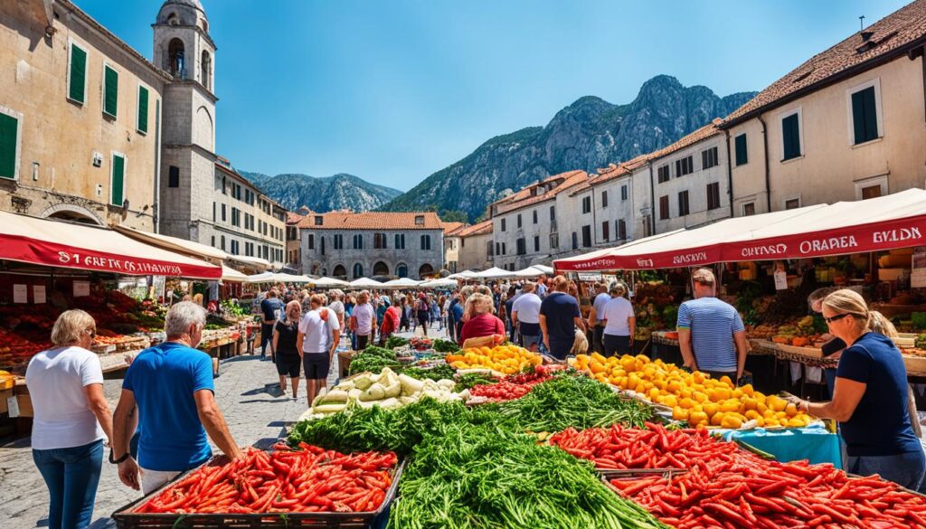 Kotor food markets Kotor food markets
