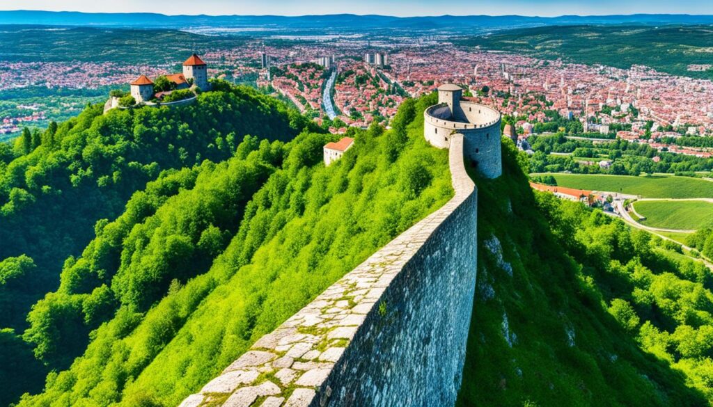 Kragujevac fortress viewpoint Kragujevac fortress viewpoint