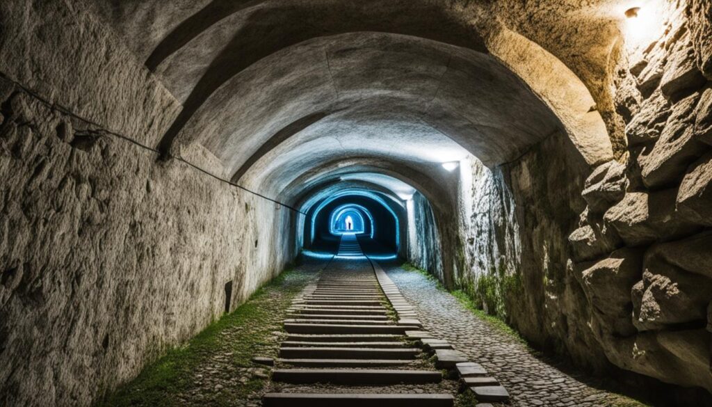 Kranj underground tunnels tour Kranj underground tunnels tour