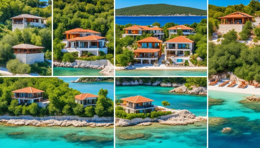 Ksamil accommodation options