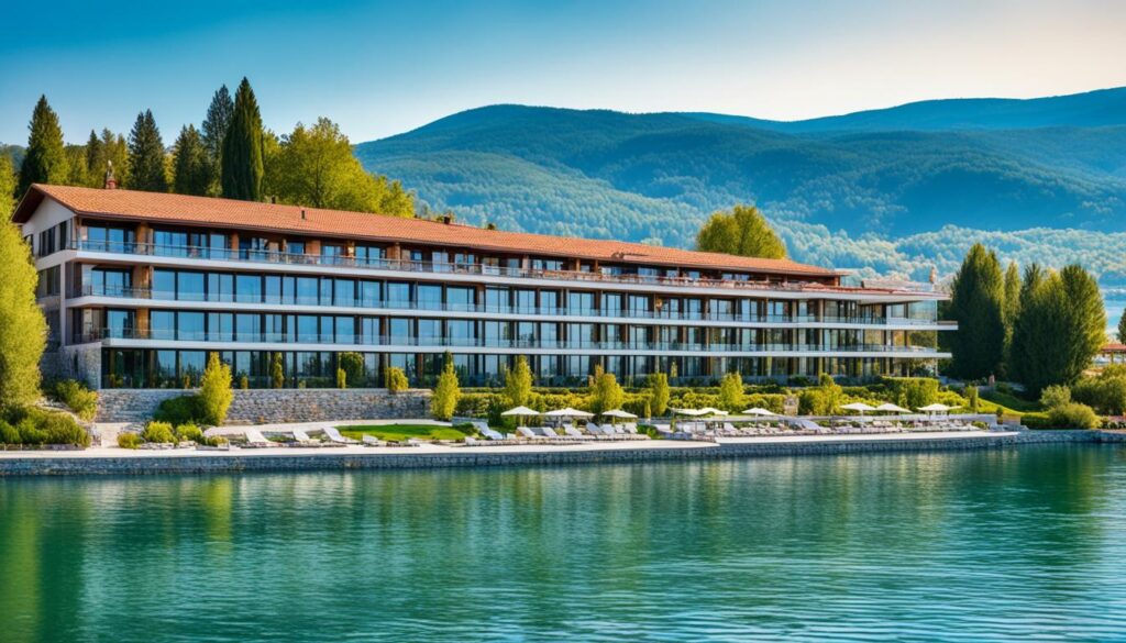Lake Access in Struga Lake Access in Struga
