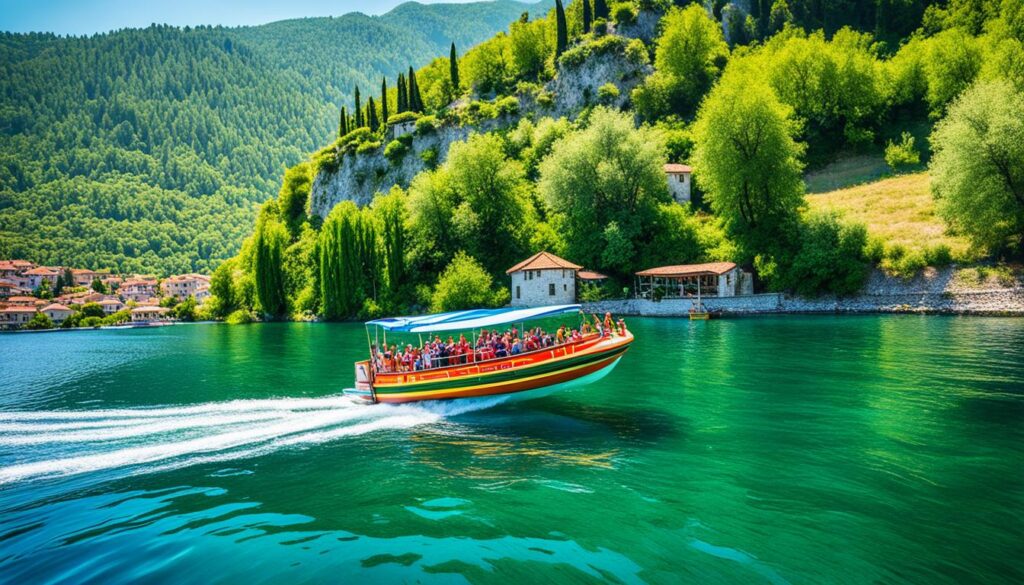 Lake Ohrid boat excursions