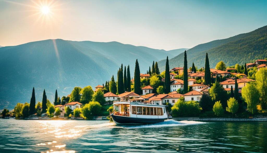 Lake Ohrid boat excursions