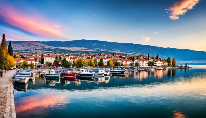 Lake Ohrid fishing Struga