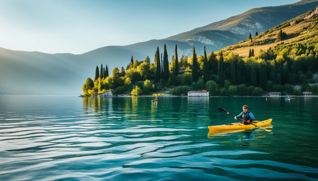 Lake Ohrid water activities Lake Ohrid water activities