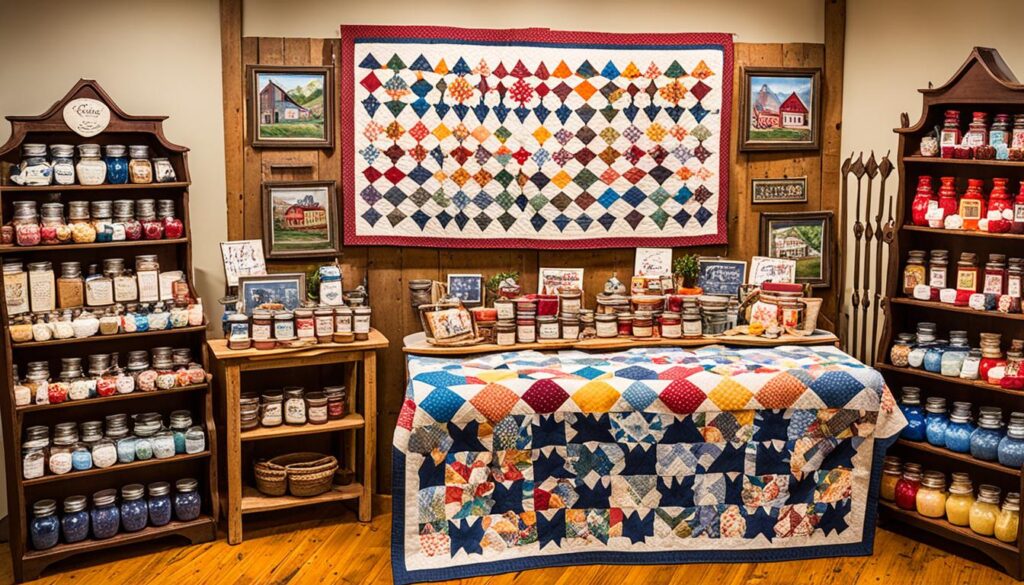 Lancaster souvenirs display Lancaster souvenirs display