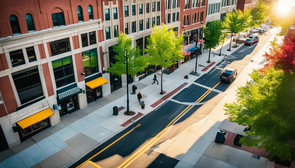 Lansing city exploration on foot Lansing city exploration on foot