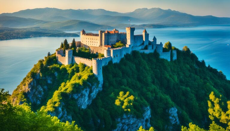 Lekuresi Castle view