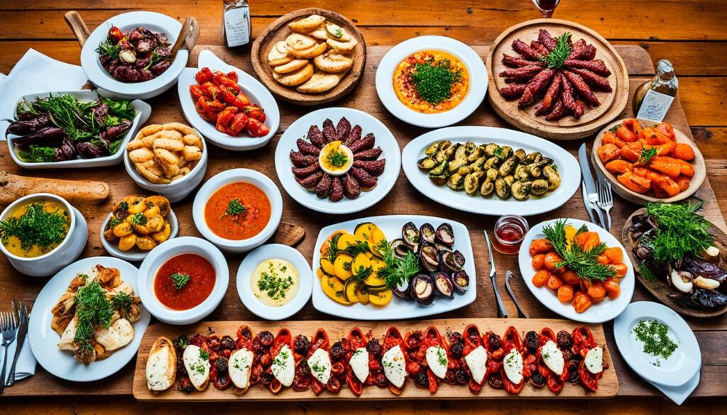 Local delicacies in Budva Local delicacies in Budva