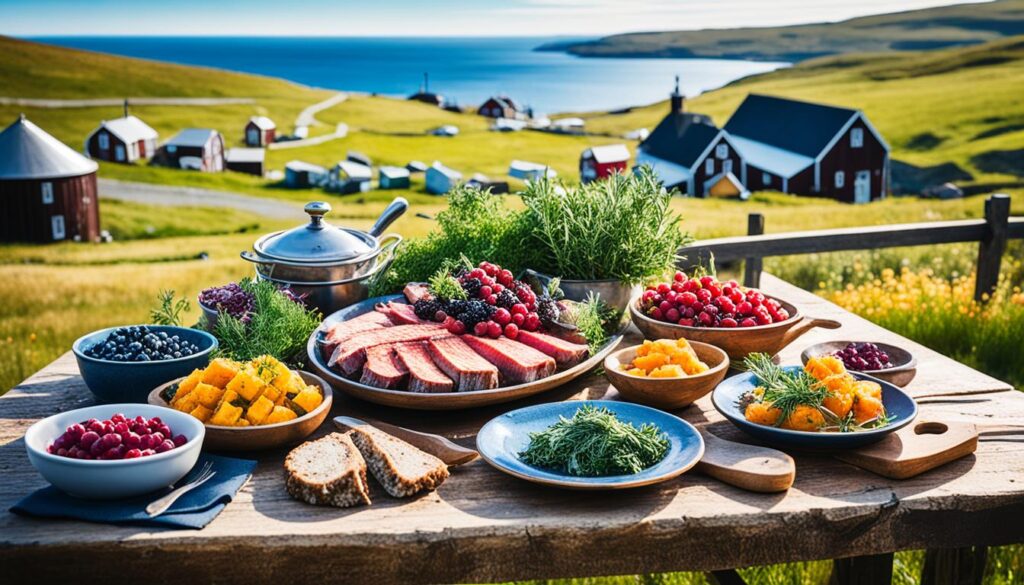 Local flavors in Husavik Local flavors in Husavik
