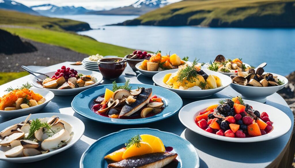 Local flavors in Husavik Local flavors in Husavik