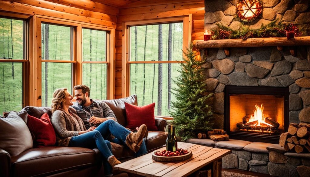 Luxury cabin near Hershey for couples