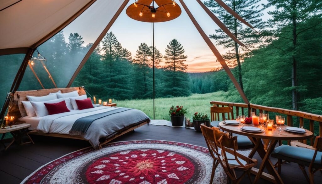 Luxury outdoor accommodations Luxury outdoor accommodations