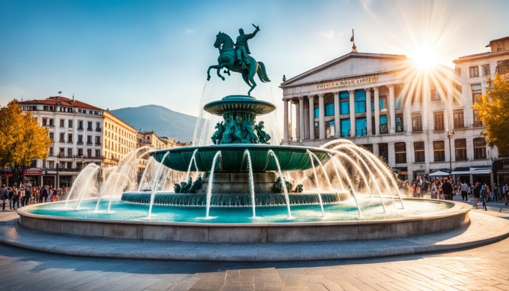 Macedonia Square Skopje