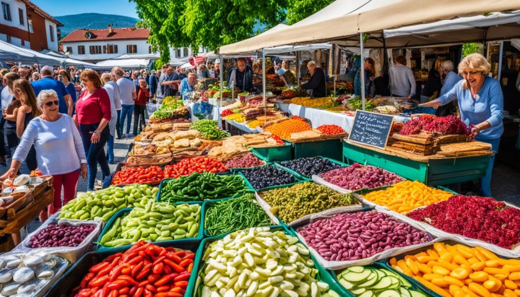 Macedonian cuisine in Struga Macedonian cuisine in Struga